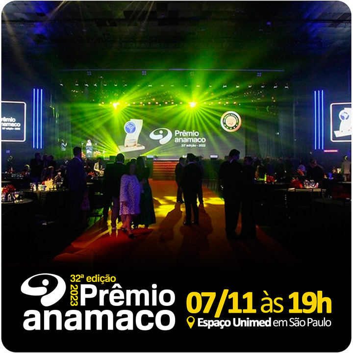 32ª Edição do Prêmio Anamaco 2023 - Oscar da Construção - 07/11 às 19h no Espaço Unimed