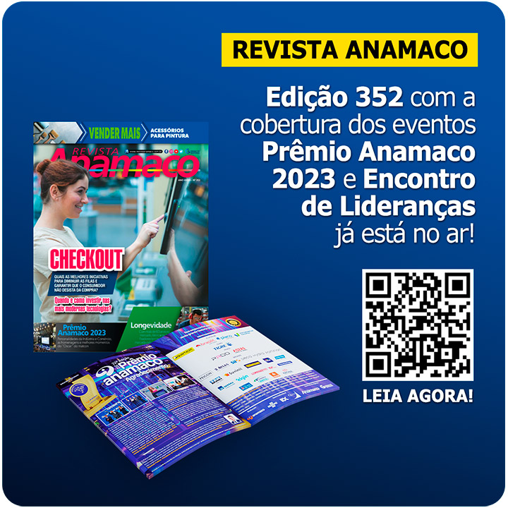 Revista Anamaco Edição 352 - Leia agora gratuitamente - Prêmio Anamaco 2023 e Reunião de Lideranças!