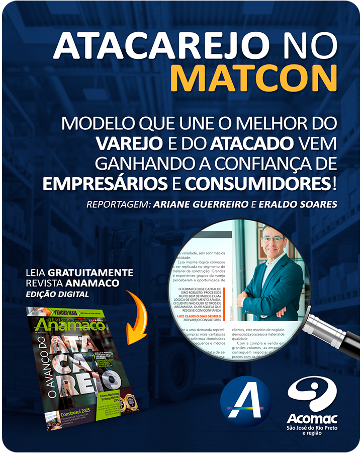 Atacarejo no Matcon - Modelo que une o melhor do Varejo e do Atacado vem ganhando a confiança de empresários e consumidores!