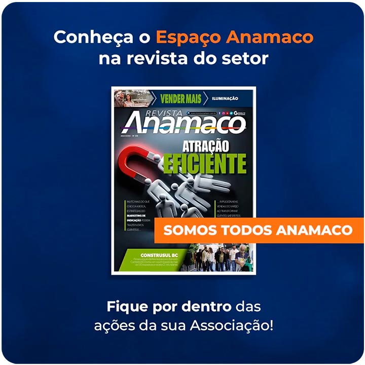 Espaço Anamaco na Revista Anamaco - Confira as atividades da nossa Associação!