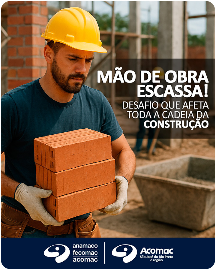 Mão de obra escassa: um desafio que afeta toda a cadeia da construção - Como os lojistas podem se preparar?